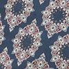 Dark Blue Medallion Printed Nehru Jacket